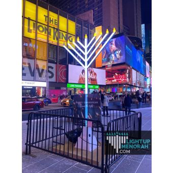 12 ft LED Light Up Menorah™