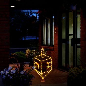 Outdoor Dreidel Light Up Display - 2.5 Feet™